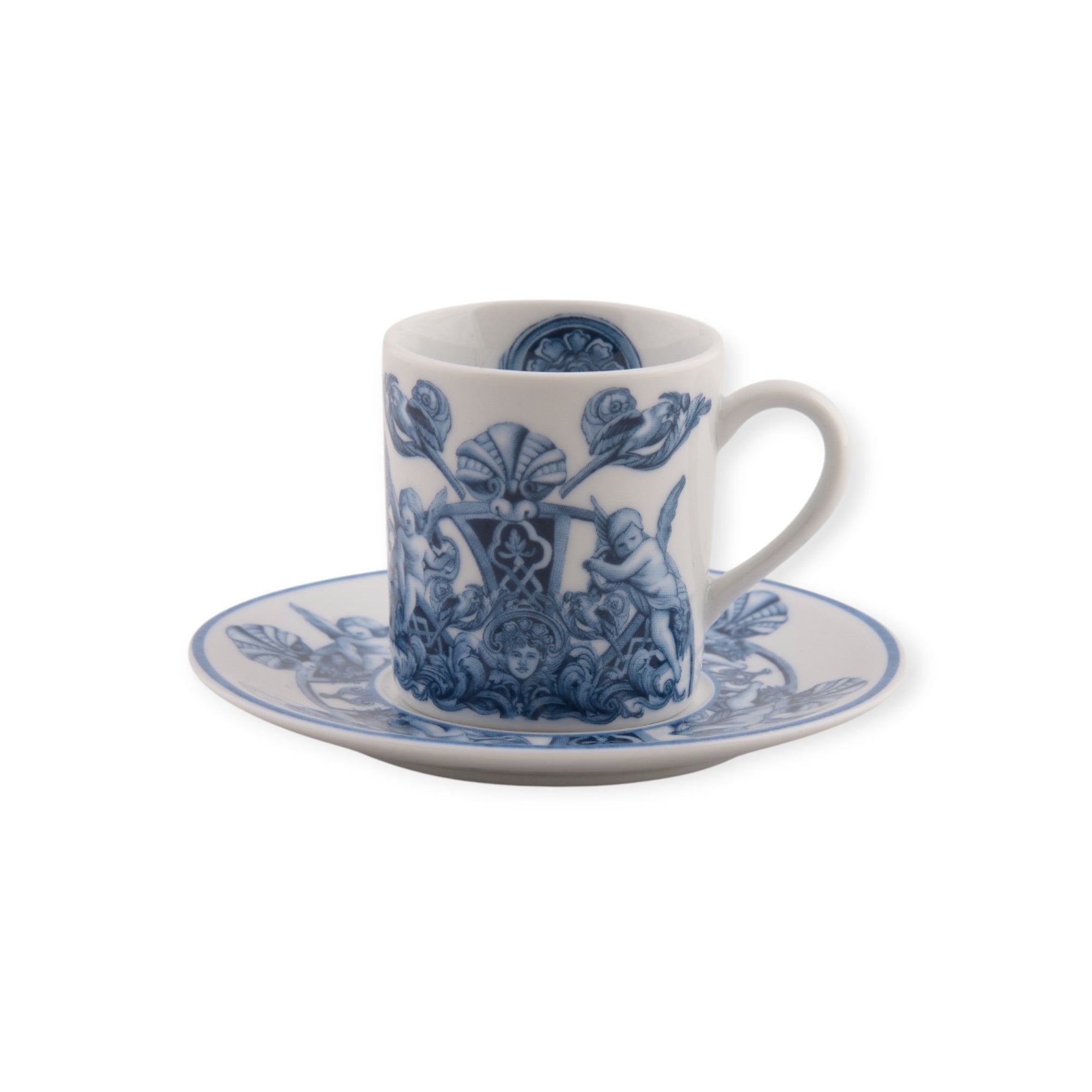 Blue Blanc Royale Porselen Kahve Fincanı