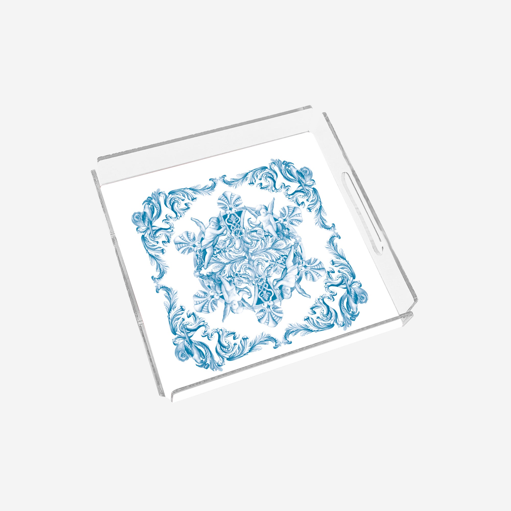 PBlue Blanc Royale 24x24 Pleksi Tepsi