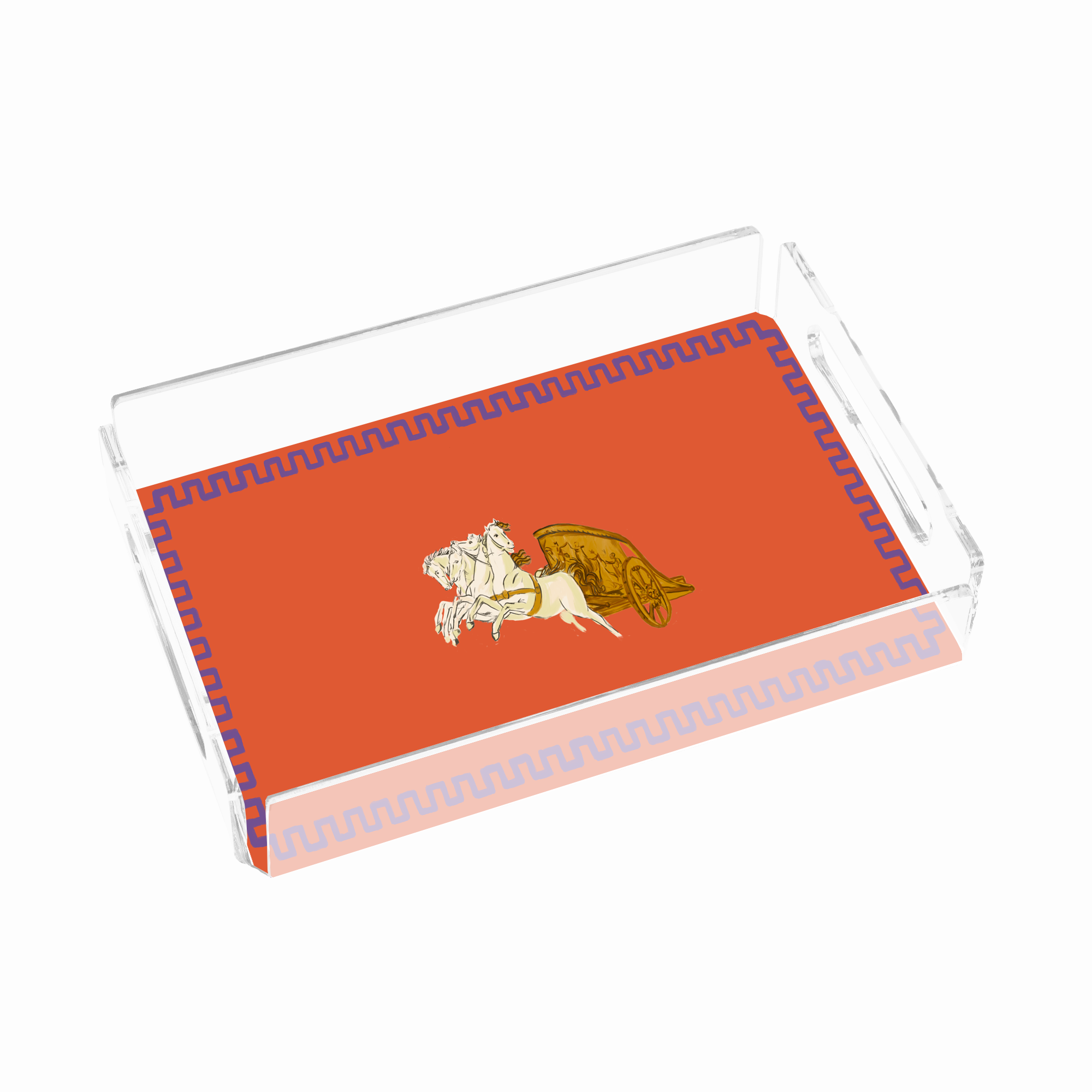 Imperium Orange 25x17 Pleksi Tepsi