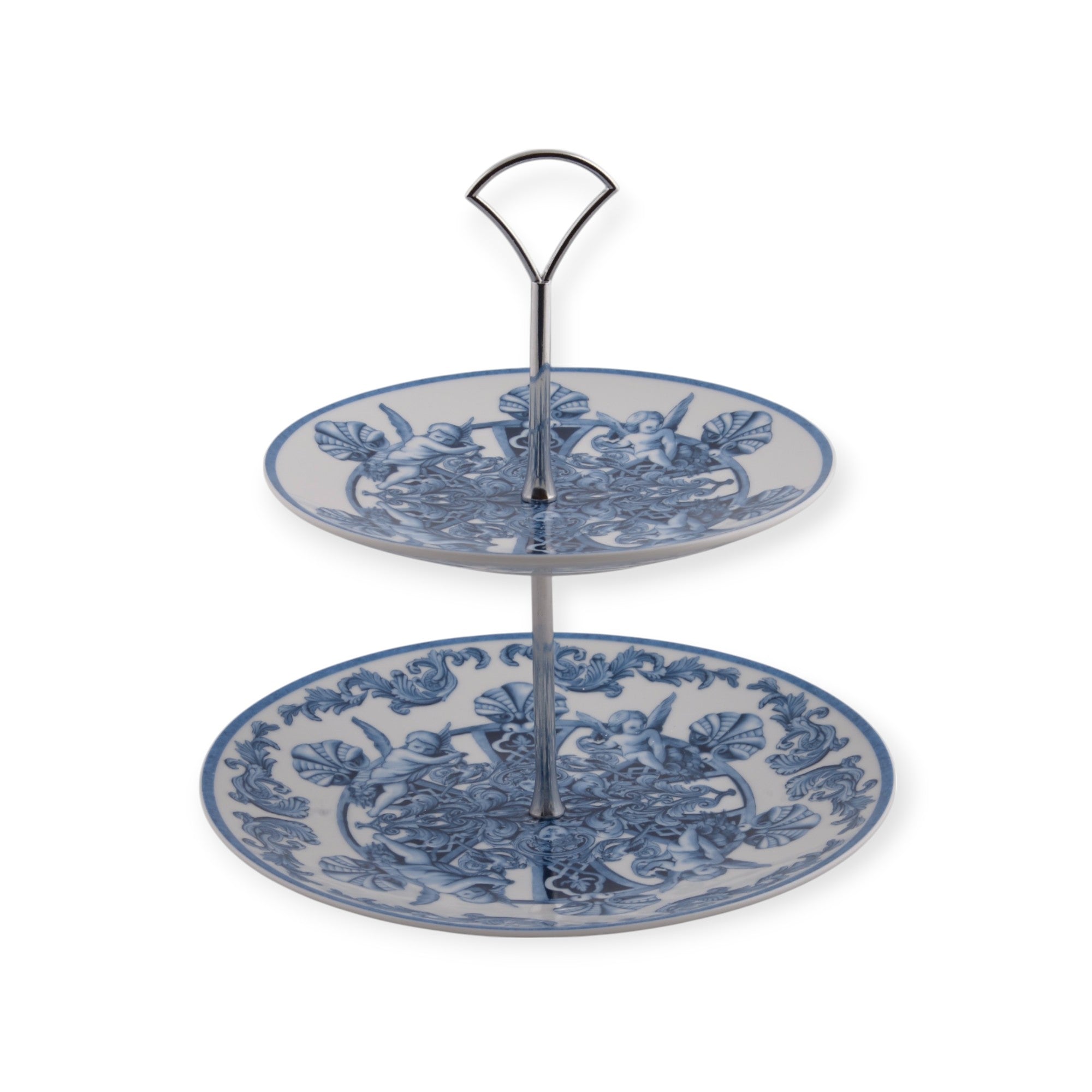 Blue Blanc Royale 2 Katlı Kek Standı