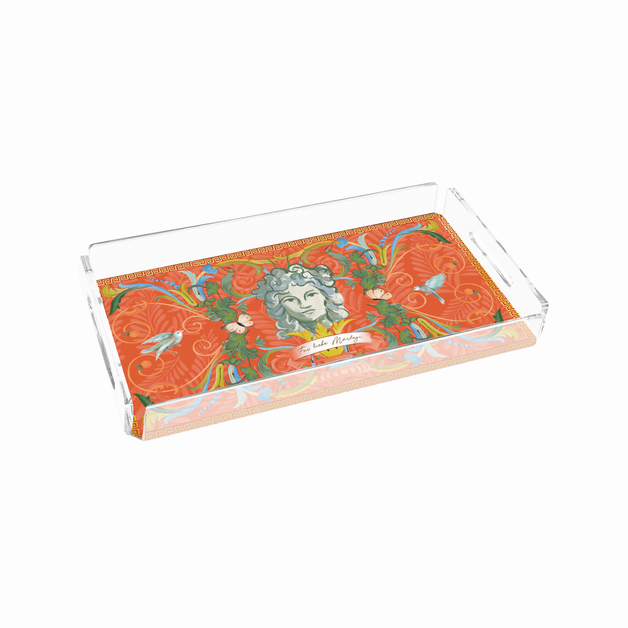 Marlezi 40x20 Pleksi Tepsi