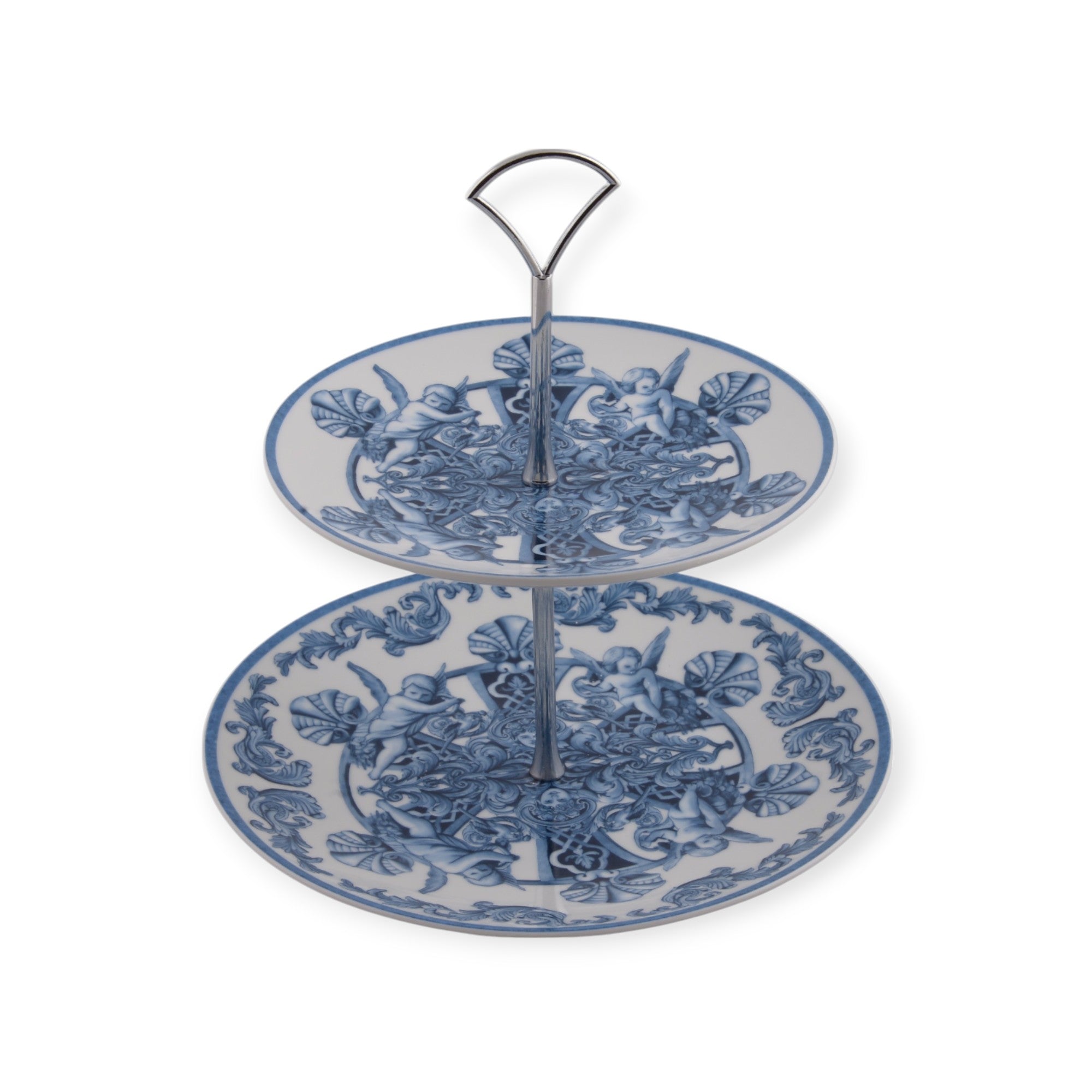 Blue Blanc Royale 2 Katlı Kek Standı