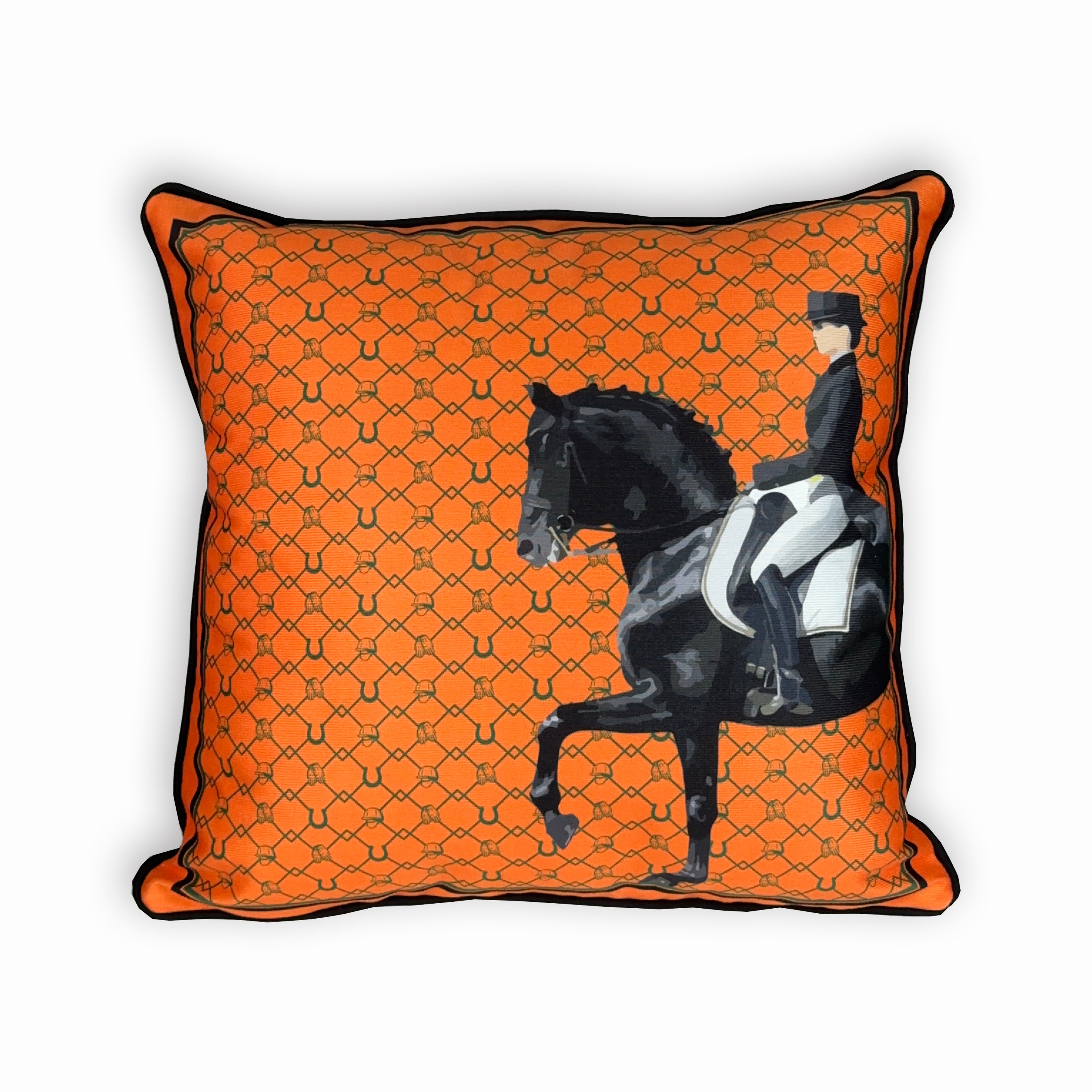 Equestrian Orange 45x45 Kırlent