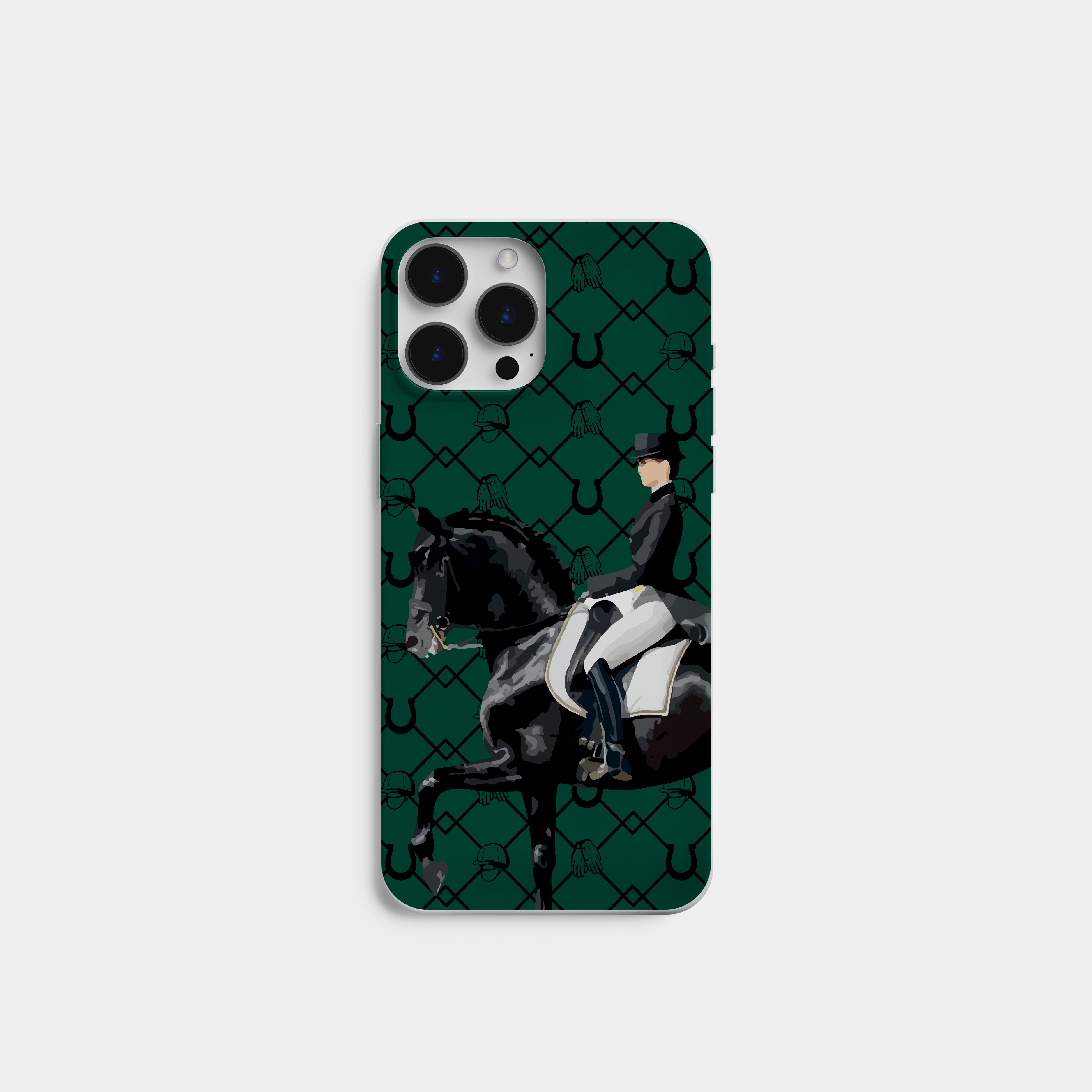 Equestrian Green Telefon Kılıfı