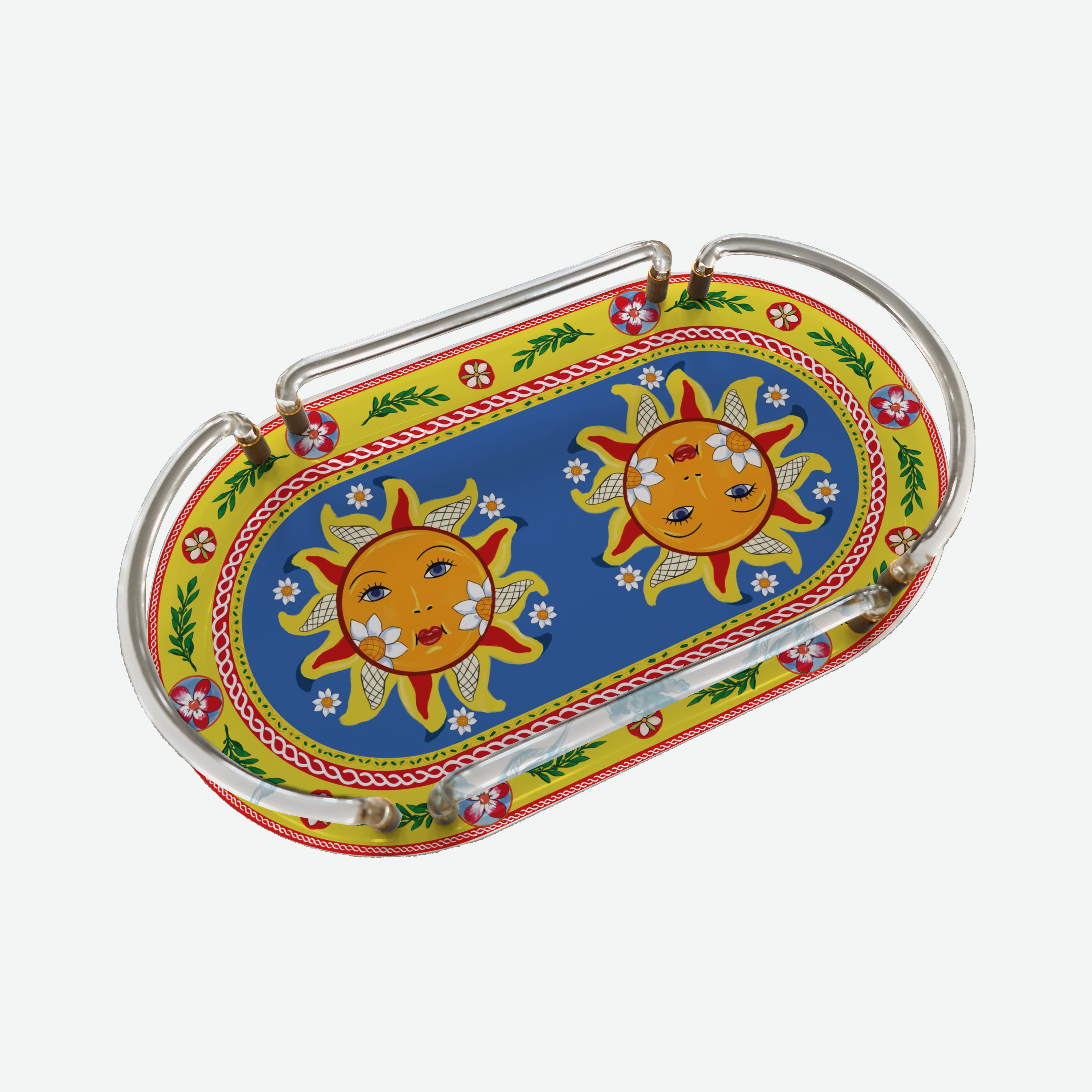 Lumira Oval Pleksi Tepsi